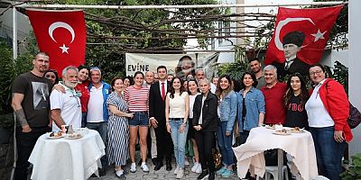 Başkan Mandalinci’den, Aysu Türkoğlu’na Ziyaret 