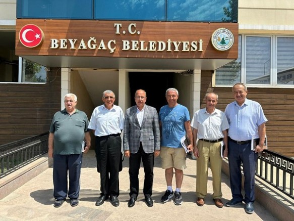 Datça Cemevinden Beyağaç Belediye Başkanına Ziyaret