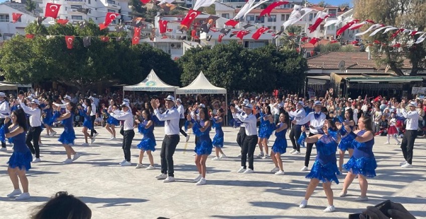 DATÇA'DA CUMHURİYET BAYRAMI KUTLAMASI