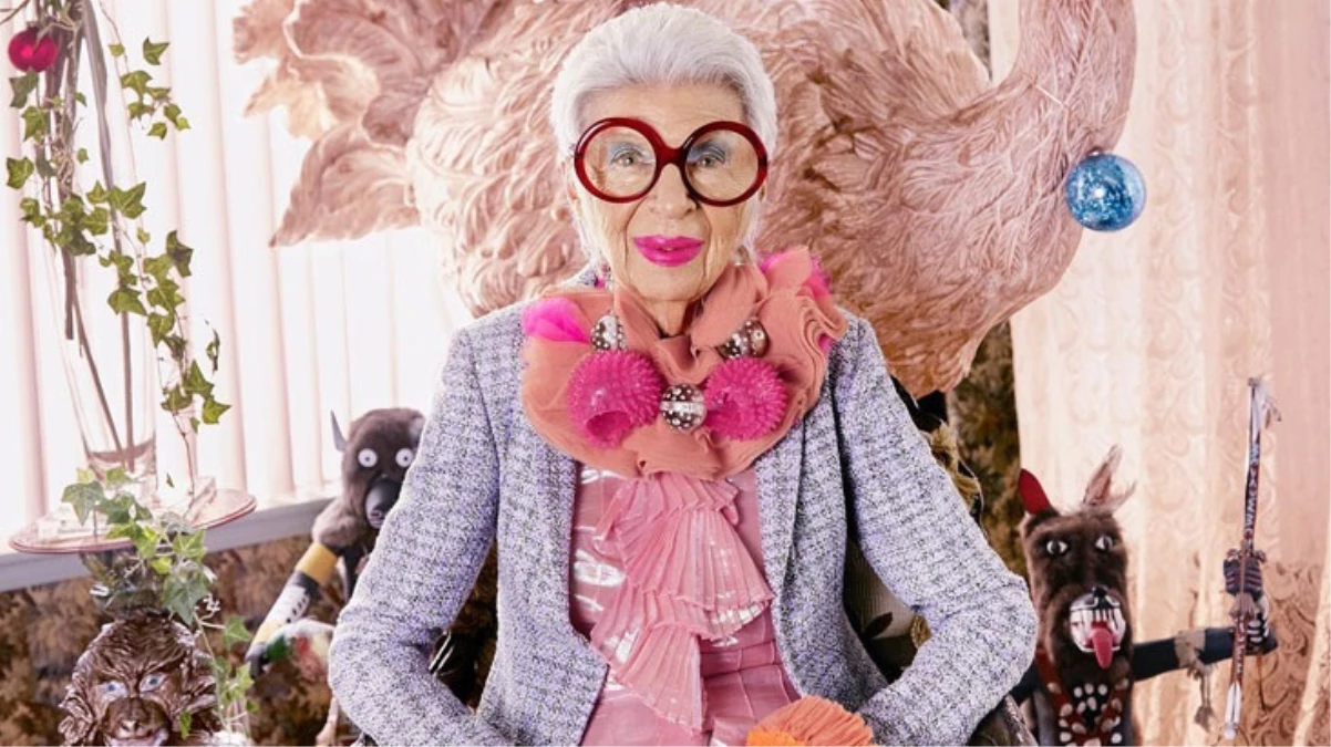 Moda dünyasının efsane ismi Iris Apfel, 102 yaşında hayatını kaybetti
