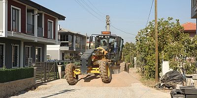 Çocuklar İstedi, Başkan Aras Yol Çalışmasını Başlattı 